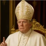 Controversy Arises Over AI Image of Trump as Pope